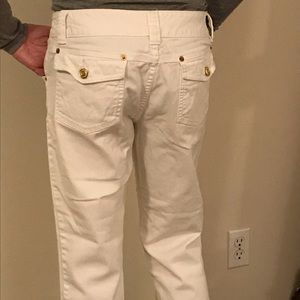 White Capri Jeans Michael Kors